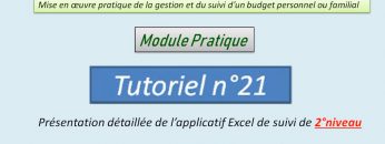 Présentation détaillée de l’applicatif Excel de gestion et de suivi de 2