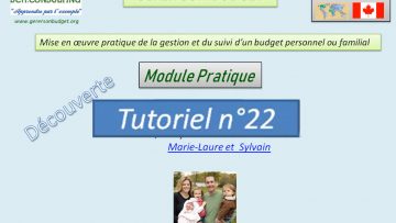 Présentation et analyse du budget d’une famille (scénario n°1)