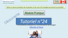 Présentation et analyse du budget d’une famille (scénario n°3)