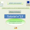 Présentation succincte d’un budget