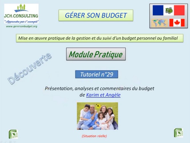 Présentation et analyse du budget d'une famille (scénario n°8) – Gérer son  Budget